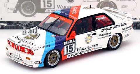 ミニチャンプス 183892095 1/18 BMW M3 (E30) #15 DTM チャンピオン 1989 ロベルト・ラヴァーリア -  ミニチャンプス専門店 【Minichamps World】