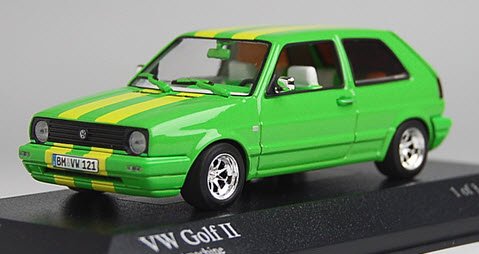 ミニチャンプス 400054102 1/43 VW ゴルフ II STREET RACER グリーン - ミニチャンプス専門店　【Minichamps  World】