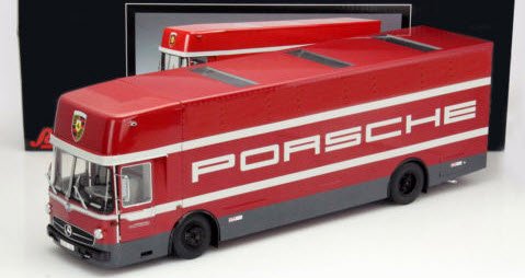 シュコー 450032300 1/18 メルセデス・ベンツ O 317 トランスポーター `Porsche` - ミニチャンプス専門店  【Minichamps World】