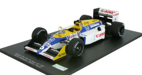 スパーク 18S118 1/18 FW 11B No.6 日本GP 1987 ワールドチャンピオン ネルソン・ピケ - ミニチャンプス専門店　 【Minichamps World】