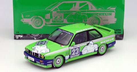 ミニチャンプス 183882023 1/18 BMW M3 (E30) #23 Team Alpina DTM 1988 Peter  Oberndorfer - ミニチャンプス専門店 【Minichamps World】