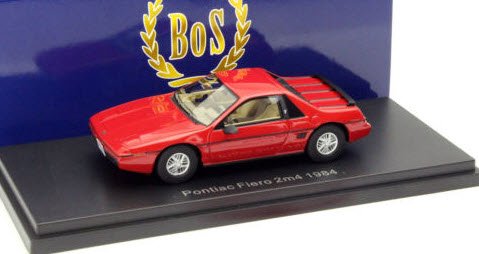 BoS Models BOS43085 1/43 ポンティアック フィエロ 2M4 1984 レッド 