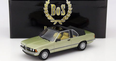 BoS Models BOS073 1/18 BMW 323i (E21) Baur 1979 ライム メタリック
