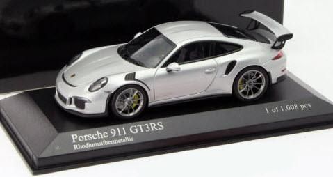 Porsche 911 991 GT3 RS 2014 gelbgrün green Minichamps