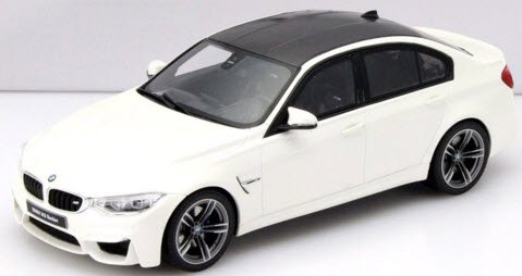 GTスピリット ZM030 1/18 BMW M3 (F80) 2014 ホワイト - ミニチャンプス専門店 【Minichamps World】