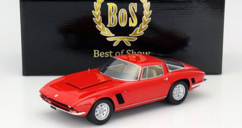 BoS Models BOS133 1/18 Iso Grifo 7 Litri IR8 1972 レッド