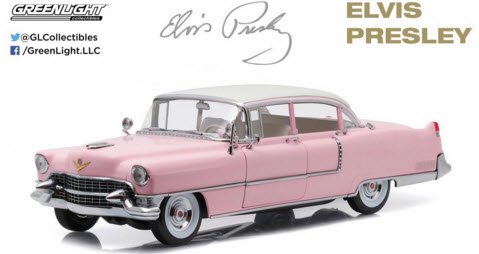 elvis presley pink cadillac toy car