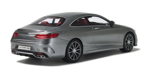 GTスピリット GTS063 1/18 メルセデス AMG S63 クーペ (ダークシルバー