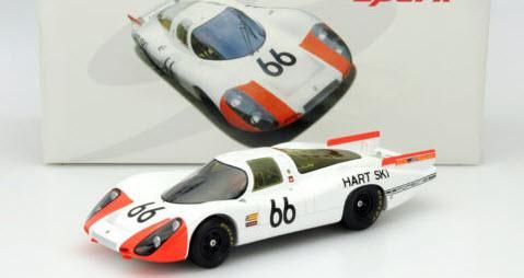 超貴重スパーク製　ポルシェ９０７Ｌ　1／１８　１９６８デイトナ２４Ｈ優勝車仕様 超貴重スパーク製 ポルシェ907L 1／18 1968デイトナ