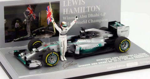 ミニチャンプス 410140644 1/43 メルセデス AMG ペトロナス F1チーム