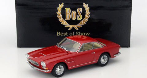 BoS Models BOS085 1/18 マセラティ セブリング II 1966 ダークレッド - ミニチャンプス専門店　【Minichamps  World】