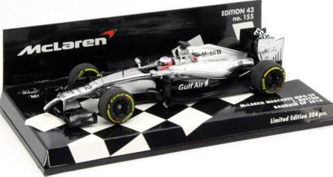 ミニチャンプス 530144422 1/43 マクラーレン メルセデス MP4-29 J