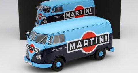 シュコー 450028500 1/18 VW T1 ボックスバン MARTINI