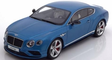 GTスピリット ZM047 1/18 ベントレー コンチネンタル GT V8 S クーペ ブルー メタリック - ミニチャンプス専門店　 【Minichamps World】