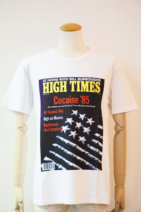 [M] HIGH TIMES ハイタイムズ オフィシャル ロゴ Tシャツ BL