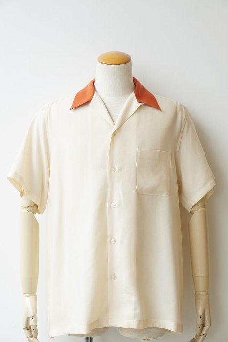 ワコマリア　two-tone shirt