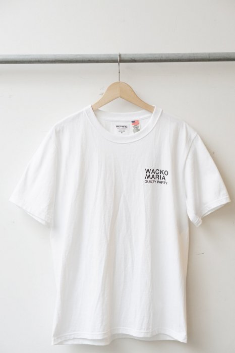 メーカー純正品[充電不要 1年保証] ワコマリア Tシャツ ホワイト 