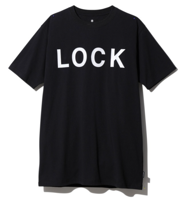 SNOW PEAK (スノーピーク) Reflective PT T shirt Land Lock Black