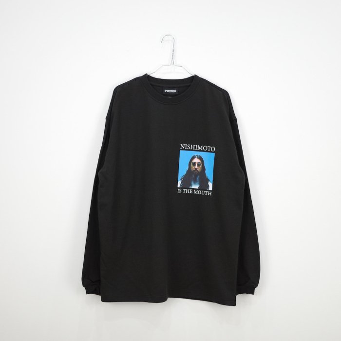 NISHIMOTO IS THE MOUTH (ニシモトイズザマウス) ID L/S TEE NIM-D42 BLACK | 綿100% Tシャツ -  und☆star ONLINE STORE│THE NORTH FACE PURPLE LABEL,MARKAWARE,DAIWA PIER  39,carhartt,HUF,SNOW PEAK正規取り扱い店 メンズ レディース ファッション