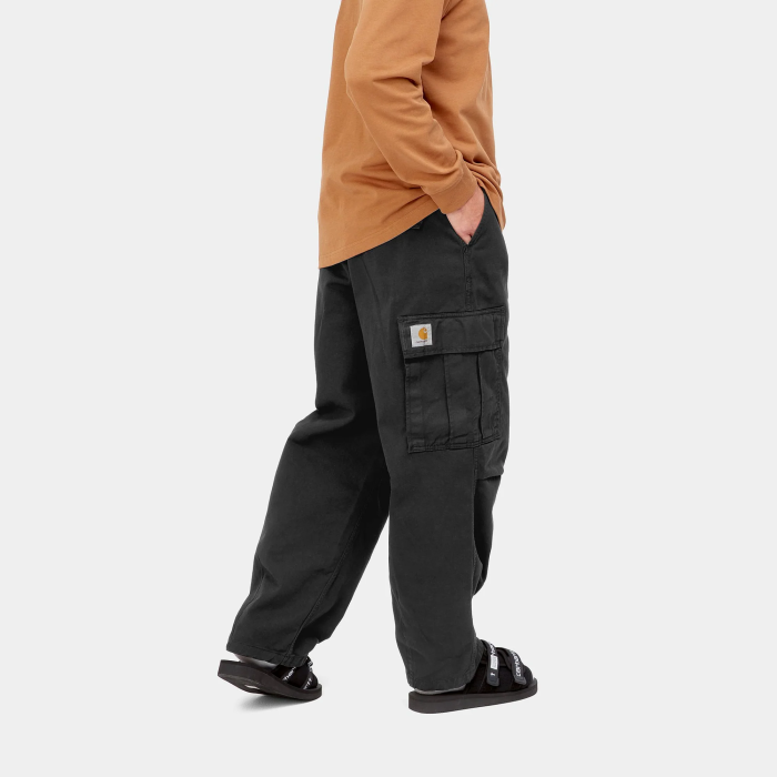 carharttWIP (カーハートWIP) COLE CARGO PANT - Black garment carharttWIP (カーハートWIP) COLE CARGO PANT - Black garment
