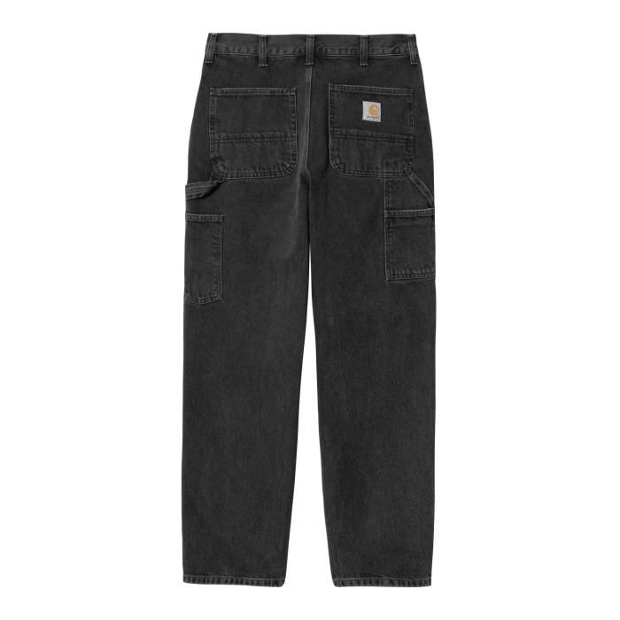 carhartt WIP (カーハート) SINGLE KNEE PANT Black (stone
