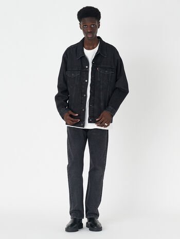 Levi's (リーバイス) リラックスフィット トラッカージャケット Black 