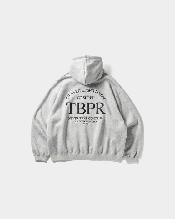 TIGHTBOOTH (タイトブース) STRAIGHT UP HOODIE GRAY FW23-SW03