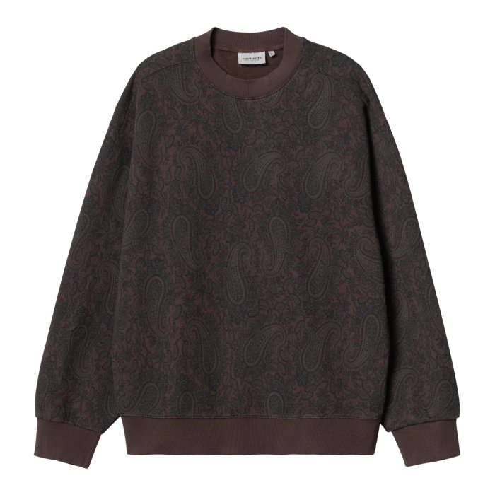 carhartt WIP (カーハート WIP) PAISLEY SWEATSHIRT - Paisley Print ...