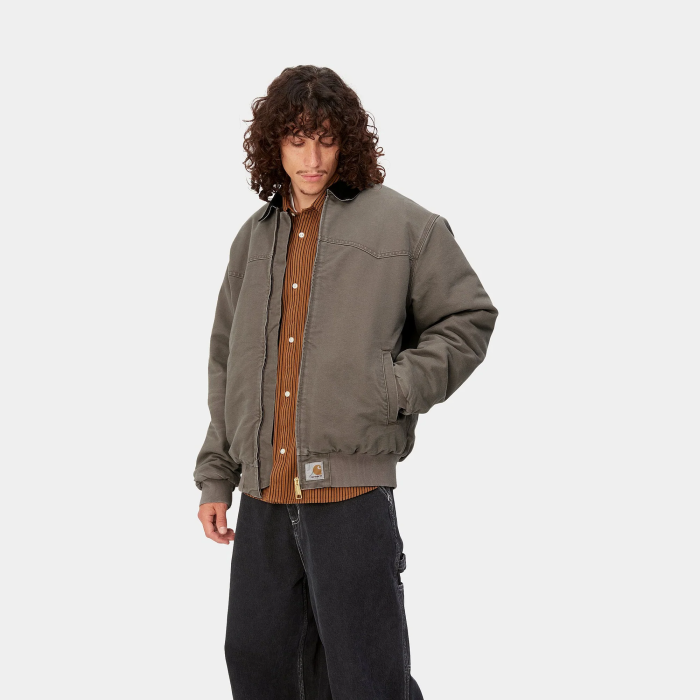 carhartt WIP (カーハートWIP) OG SANTA FE JACKET Barista / Black ...