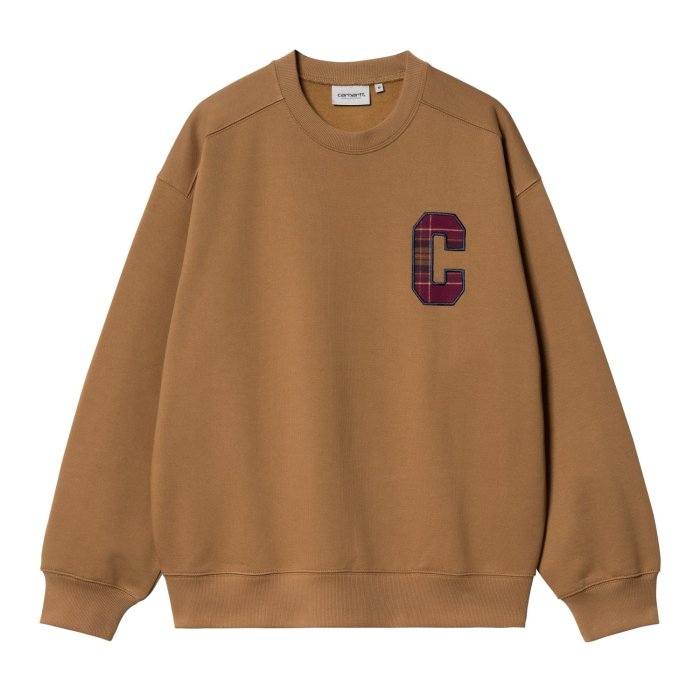 carhartt (カーハート) WILES SWEATSHIRT Hamilton Brown [i032456-23f