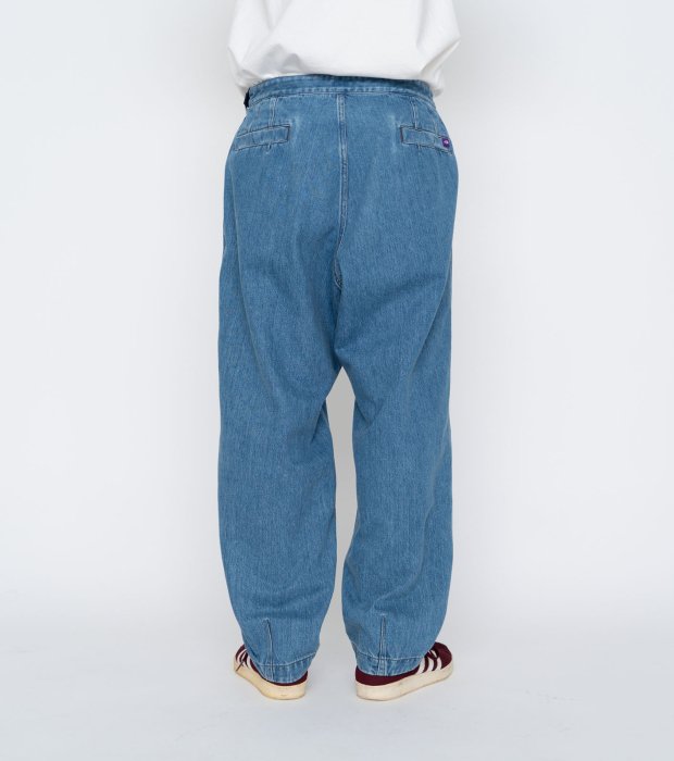 THE NORTH FACE PURPLE LABEL (ザ ノースフェイス パープルレーベル) Denim Wide Tapered Field  Pants ID(Indigo) [NT5418N] 通販 正規取扱店 undstar 山口