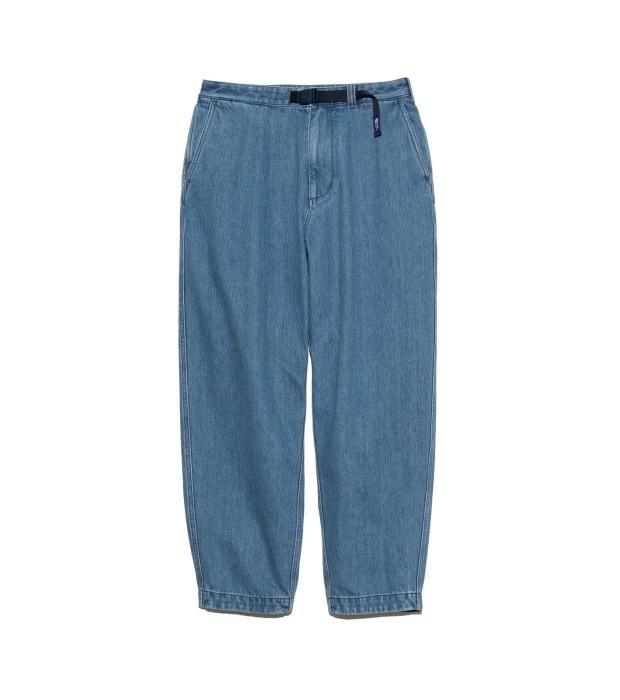 THE NORTH FACE PURPLE LABEL (ザ ノースフェイス パープルレーベル) Denim Wide Tapered Field  Pants IB(Indigo Bleach) [NT5418N] 通販 正規取扱店 undstar 山口