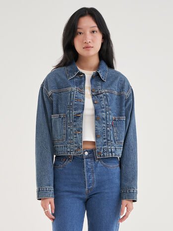 Levi's (リーバイス) 90S トラッカージャケット ダークインディゴ 