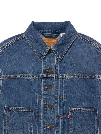 Levi's (リーバイス) 90S トラッカージャケット ダーク