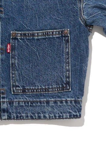 Levi's (リーバイス) 90S トラッカージャケット ダーク