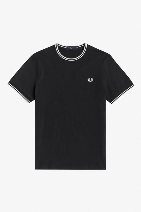 フレッドペリー Twin Tipped T-Shirt FRED PERRY (フレッドペリー) Twin Tipped T-Shirt BLACK(102
