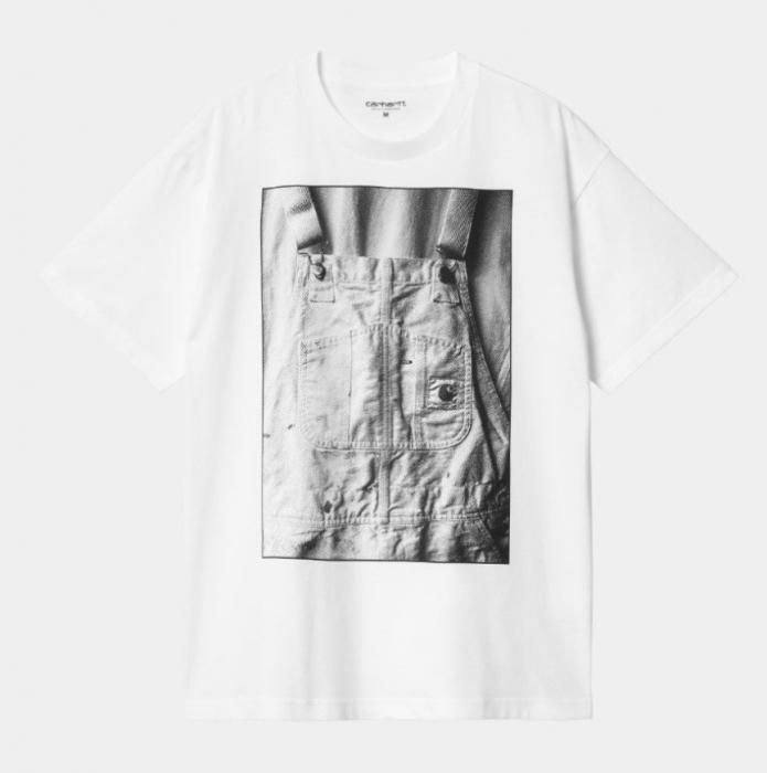 Carhartt カーハート S/S BIB OVERALL T-SHIRT White 正規