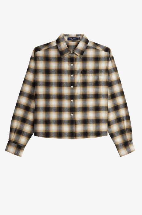 FRED PERRY (եåɥڥ꡼)Brushed Check Shirt G8150 ECRU