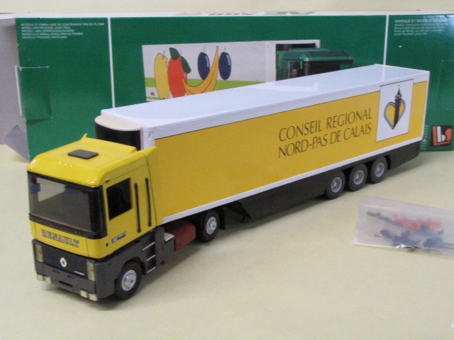 LBS RENAULT CAMION CONSEIL REGIONAL ルノー トレーラー 箱付 1/43 フランス製 - AUTOREVE Web  Shop Mobile