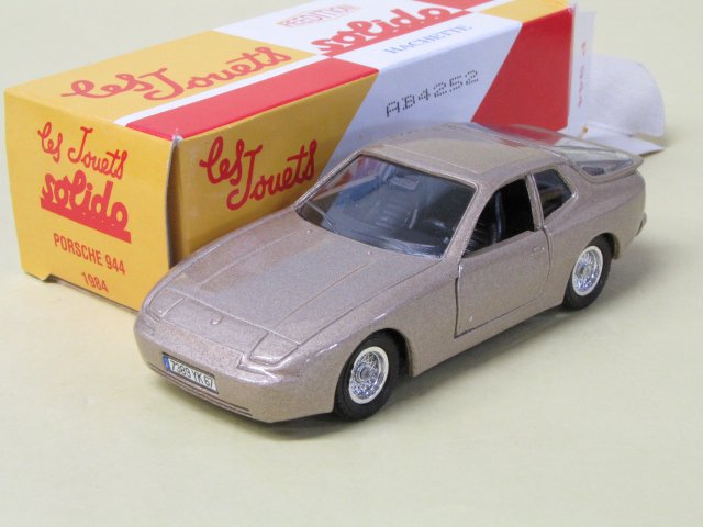 SOLIDO PORSCHE 944 ポルシェ ゴールド 箱付 1/43 - AUTOREVE Web Shop Mobile