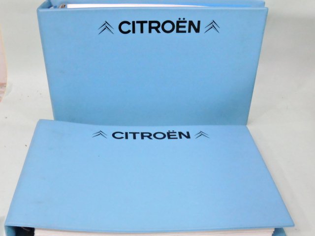 Citroen DS 最後期 パーツリスト 2冊セット (コピー) 