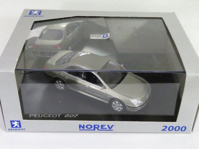 norev Peugeot 607 プジョー 箱付 1/43 - AUTOREVE Web Shop Mobile