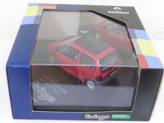 Vitesse RENAULT twingo INITED COLORS OF BENETTON ルノー トゥインゴ ベネトン 箱付 1/43 -  AUTOREVE Web Shop Mobile