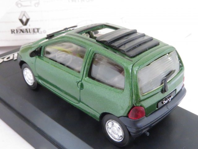 solido RENAULT twingo ルノー トゥインゴ 緑メタ 箱付 フランス製 1/43 - AUTOREVE Web Shop Mobile