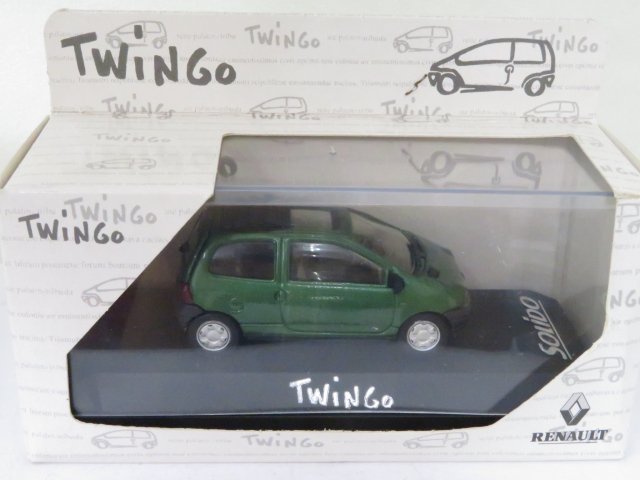 solido RENAULT twingo ルノー トゥインゴ 緑メタ 箱付 フランス製 1/43 - AUTOREVE Web Shop Mobile