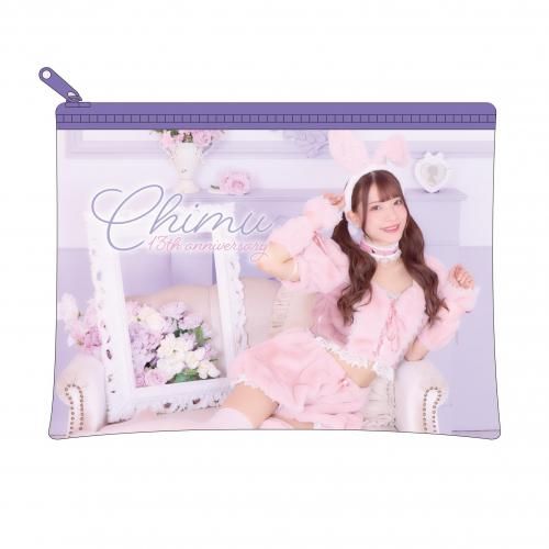記念日グッズ『Chimu』クリアポーチ<img class='new_mark_img2' src='https://img.shop-pro.jp/img/new/icons30.gif' style='border:none;display:inline;margin:0px;padding:0px;width:auto;' />