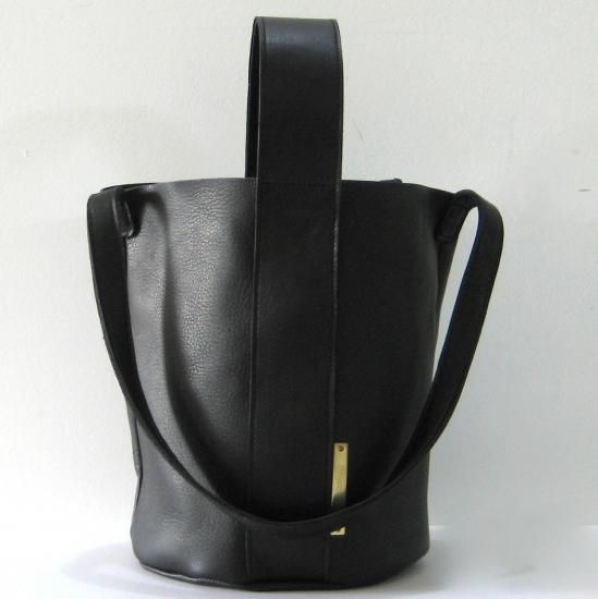 BUCKET black - yucchino｜ユッキーノ 布のエコバッグはもう卒業、大人