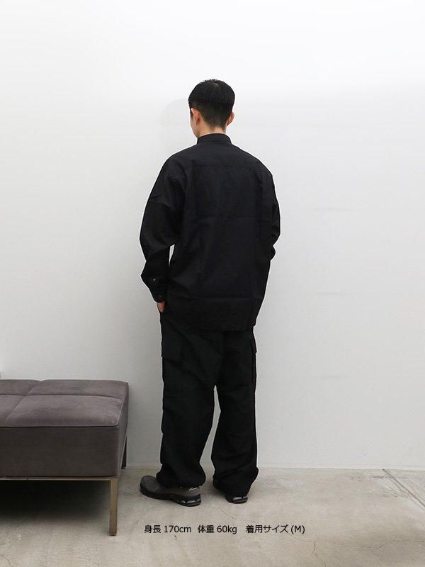 24FW/HN-B102(黒)/綿ブロード - E-GANG ONLINE STORE(イー