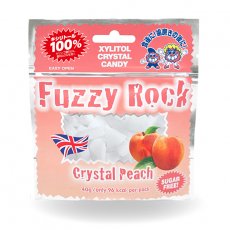 【キシリトール100％キャンディー タブレット】Fuzzy Rock（ファジーロック） ピーチ味