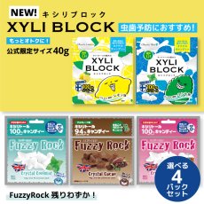 【キシリトール 100%】FuzzyRock （ファジーロック） 選べる4パックセット